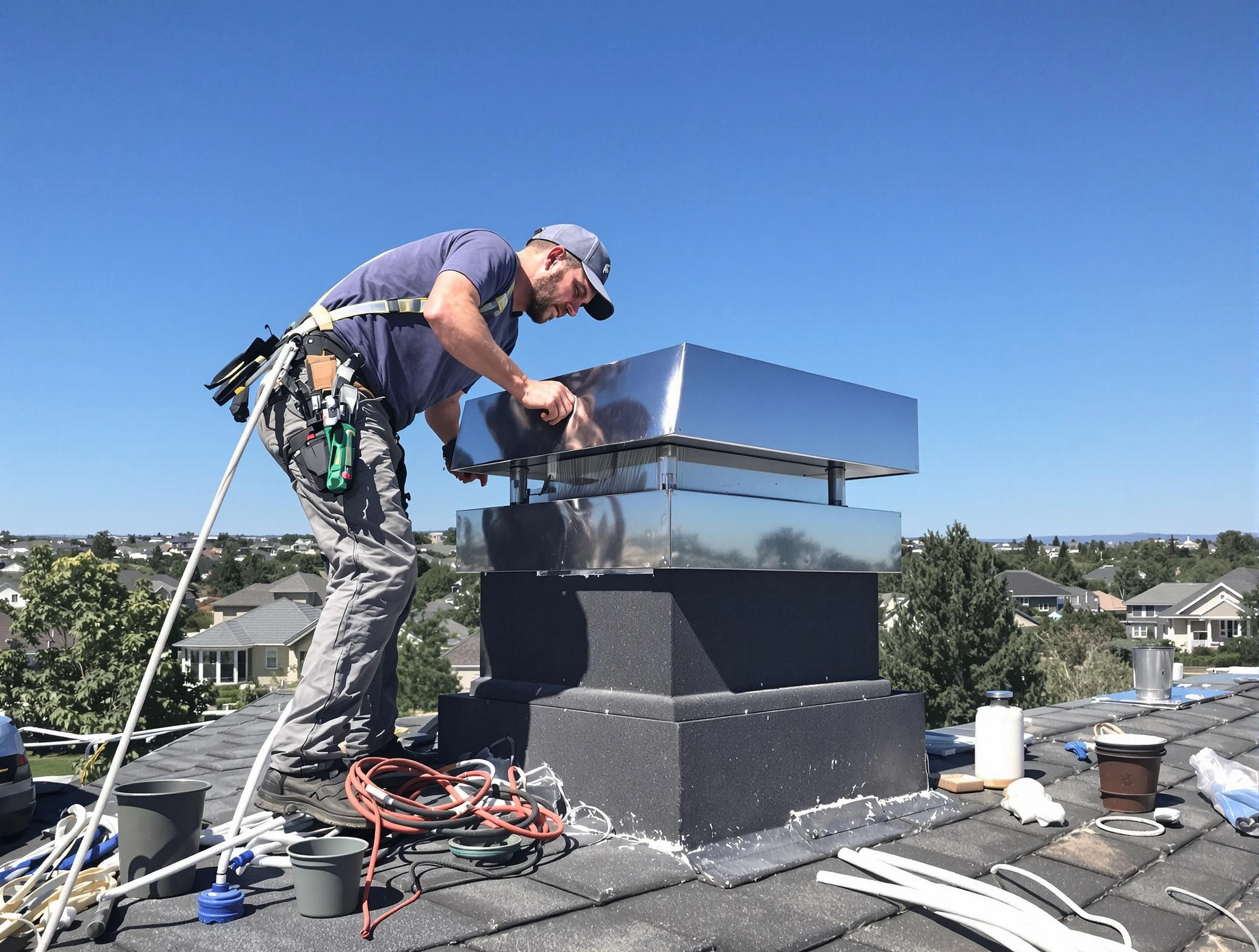 Chimney Cap Services service in Mead, CO